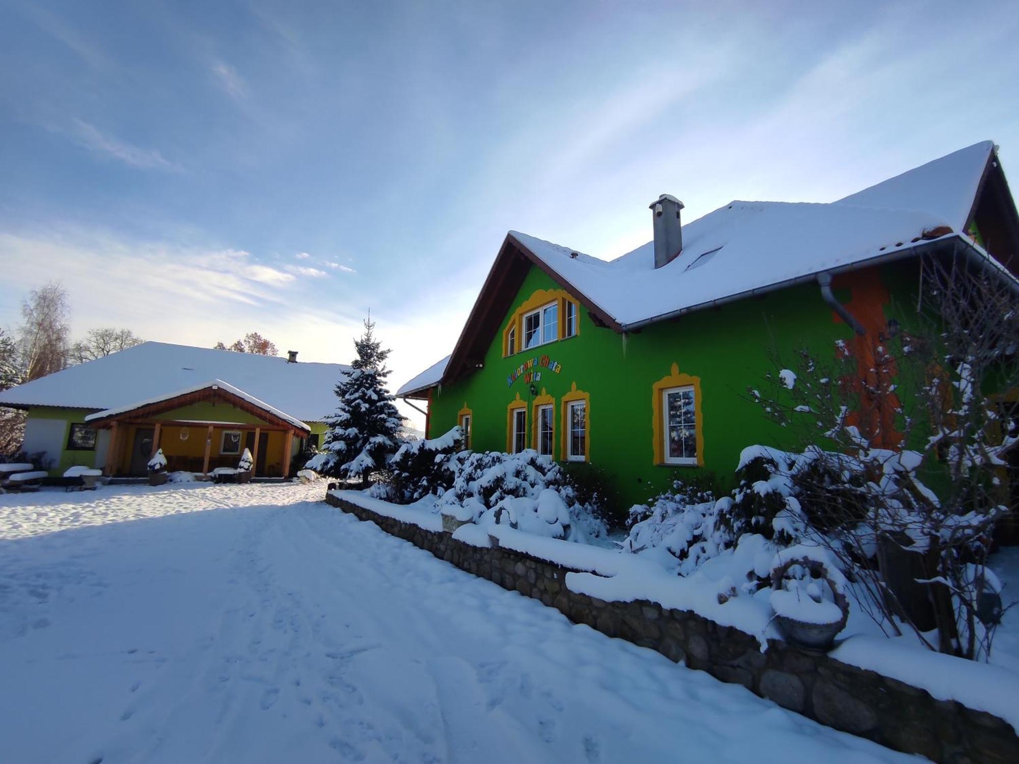Willa Kolorowa Chata 6 Km Od Karpacza Mysłakowice Exterior foto